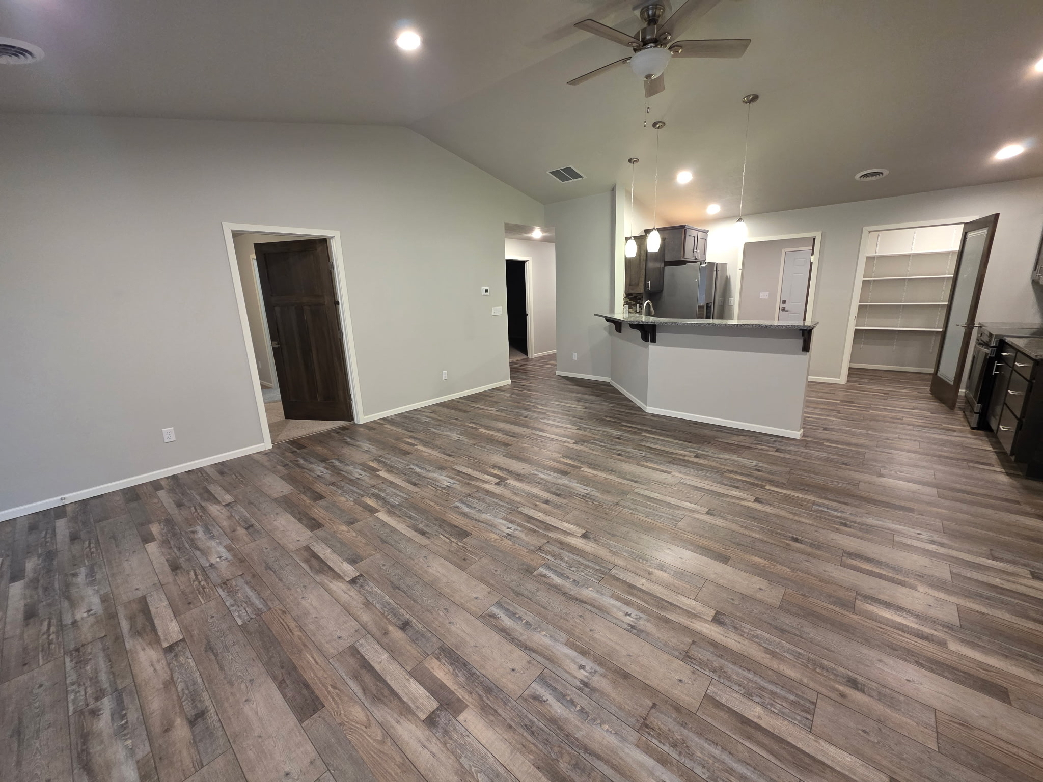 Bright Baseline Property Management rental interior with open living space
